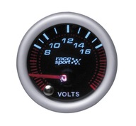 RACE SPORT VOLTMETER INDIKÁTOR HODINY VOLT