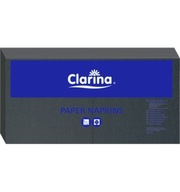 Clarina obrúsky skladané čierne 2W 33x33cm 250ks