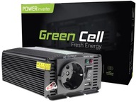 MENIČ NAPÄTÍ INVERTOR Green Cell 12V -> 230V 500W/1000W UPRAVENÝ