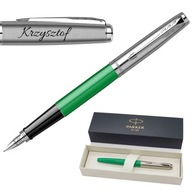 Parker Jotter Green Pen NOVÉ Púzdro + GRAVÍROVANIE