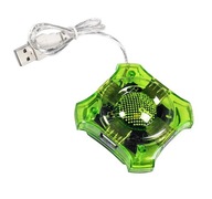 ESPERANZA USB 2.0 HUB 4 PORTY STAR GREEN