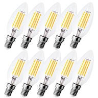 LED žiarovka E14 Filament 4W Edison C35 NEUTRÁLNA DEKORATÍVNA SVIEČKA