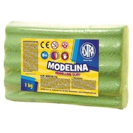 ASTRA Modelovacia hmota 1 kg - svetlozelená