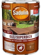 SADOLIN SUPERDECK - olej na terasy, teak, 5l