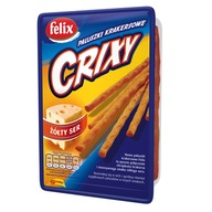 30x 85g FELIX Crixy Sticks Žltý syr KARTÓN