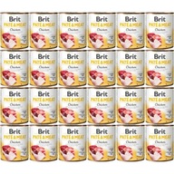 BRIT PATÉ & MEAT s kuracím mäsom 24x800g