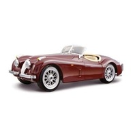 Jaguar XK 120 SE Roadster červený BBURAGO