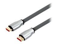 UNITEK Y-C136RGY Kábel LUX HDMI 2,0 M/M 1m opletený