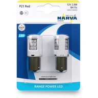 NARVA 12V P21 RED LED 2,8W BA15s Off-Road žiarovky