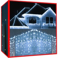 Icicle Lights 300 LED záclonové vonkajšie osvetlenie vianočného stromčeka IP44