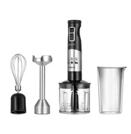 Tyčový mixér - výkonný set 1500W prenosný čierno/šedý inox MPM MBL-34M