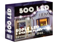 SOPLE 500LED VONKAJŠIE LAMPY, HRUBÉ, BLESKOVÁ ZÁCLONA