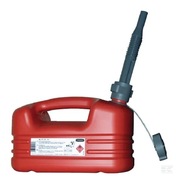 Pressol červená HDPE kanister, 5 l