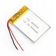 Li-Poly 500mAh 3,7V PCM batéria