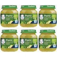 Gerber Obiadek hrášok brokolica cuketa 6x125g