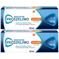 Sensodyne ProSzkliwo zubná pasta pre deti 2x50 ml