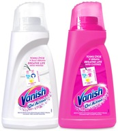 Vanish Oxi Action Odstraňovač škvŕn biela farba 2 x 1,5L