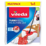 Vileda TURBO odstreďovací mop 2v1 náplň 2 ks