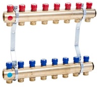 PHA-109A 8-OBVODOVÝ ROZVÁDZAČ PN10 CuZn