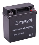Moretti Batéria AGM (gélová) YB5L-BS 12V 5Ah