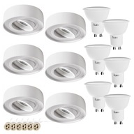 SET 6X ZAPOMATNÁ HALOGÉNOVÁ LED GU10 7W SV