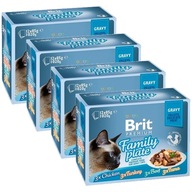 Brit Cat Pouch Gravy Fillet Family Tanier 48x85g