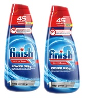 Finish All-in-1 MAX gél do umývačky riadu 900 ml x2