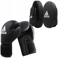 ADIDAS BOXERSKÝ SET RUKAVICE 12oz + ŠTÍTY TLABKY NA BOXERSKÝ TRÉNER