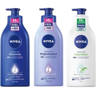 NIVEA lotion telové mlieko sada 3*625ml