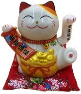 Japonská mačka Maneki-Neko Lucky Porcelain 16cm