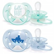 AVENT ULTRA SOFT Cumlíky Hello/Statek 0-6m Chlapček 2x