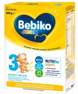 Bebiko JUNIOR 3 NUTRIflor Expert upravené mlieko od 1 roku 600g