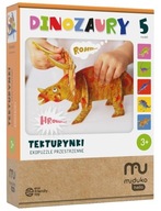 Ekokartónové priestorové puzzle Dinosaury MUDUKO