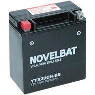 Batéria Novelbat SLA YTX20CH-BS 12V 18Ah 220A L