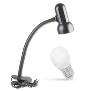 Stolná lampa s klipom LARGE + 6W LED E27 ŽIAROVKA