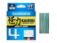 Shimano Kairiki 4 0,13mm 7,4kg 150m Viacfarebné