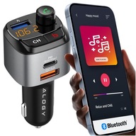 Súprava handsfree ALOGY FM Transmitter BT QC3.0