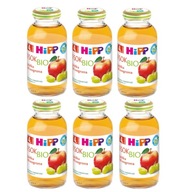 HiPP BIO Jablká-Hrozno. Bio šťava 100%, 4m3 x 200ml