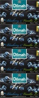 Dilmah Blueberry Vanilla Ex20 čučoriedkový čaj x4