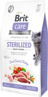 BRIT CARE CAT Bezzrnná sterilizovaná hmotnosť 2 kg