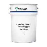 Farba na okná, dvere, TEKNOS AQUA TOP 2600-23 1 LITER