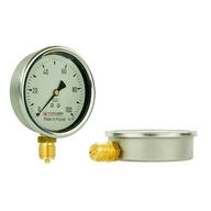 GLIC GAUGE. 100mm 0-100Bar D 1/2 PL HYDROLIDER