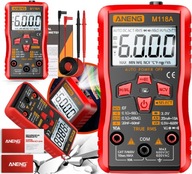 ANENG M118A MULTIMETER AUTOMATICKÝ 6000 POČÍTAČOV