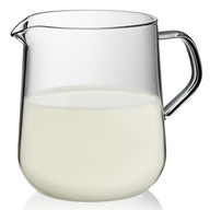 Nádoba na mlieko z borosilikátového skla, 0,7 l