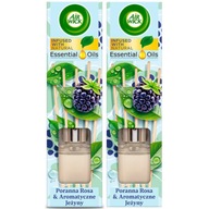 Air Wick vonné tyčinky Morning Dew & Aromatic Blackberries 2x40ml