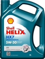 Olej Shell Helix HX7 Professional AV 5W-30 4L