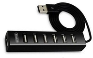 HUB 7 USB portov dlhý kábel 80cm