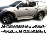 Polep dverí Mitsubishi 4x4 - L200 a iné