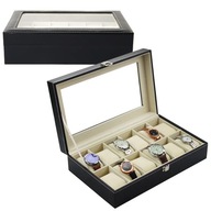 Box Case Organizer Watch Box 12 ks