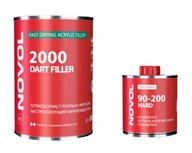 Novol Rýchloschnúci akrylový základný náter 2000 Dart Filler GREY 1L